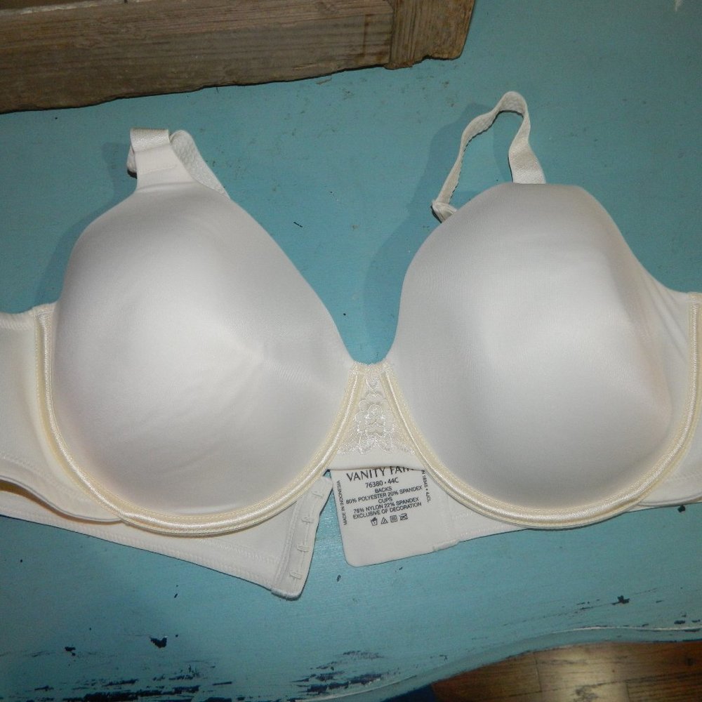 Vanity Fair 76380 Beauty Back Full Figure Underwire Bra Size 44C (HH-42)